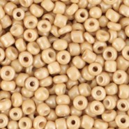 Seed beads 8/0 (3mm) Ivory cream beige